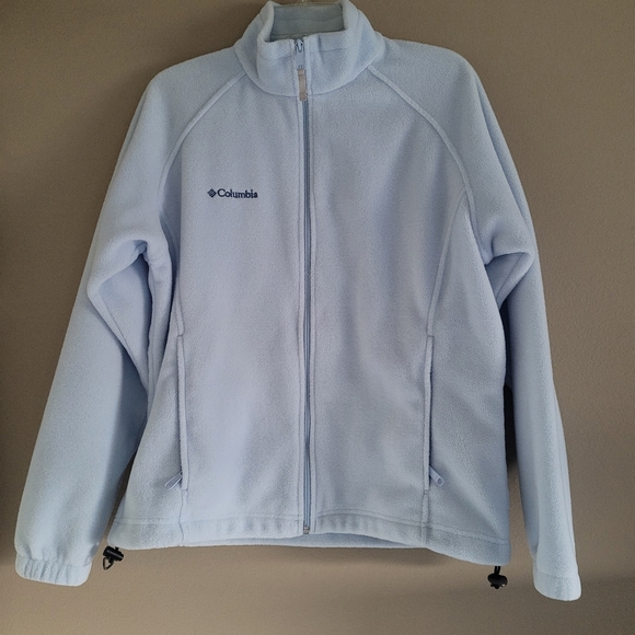 Columbia Fleece Zip Up Blue Size XL - Picture 1 of 5